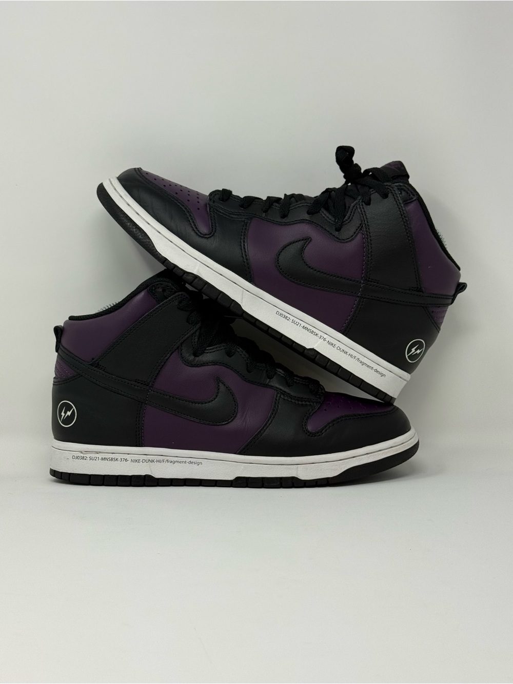 Size 9.5- Nike Dunk High Fragment Bejing Hi 2021 DJ0382-600 - Picture 4 of 7